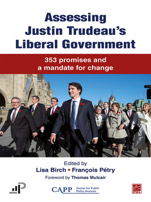 cover image of Assessing Justin Trudeau's Liberal Government